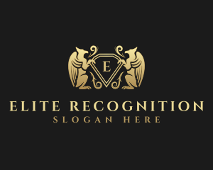 Griffin Diamond Luxury logo design