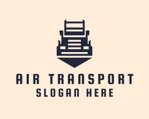 Haulage Transportation Truck  logo design