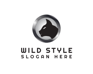 Metal Wild Cat logo design