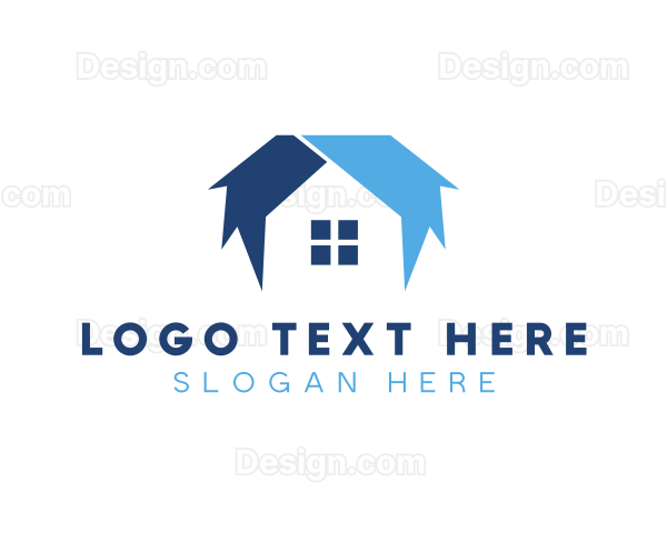 Leasing House Real Estate Logo