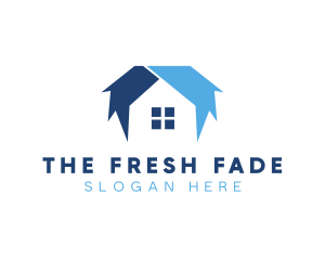 Leasing House Real Estate  logo design