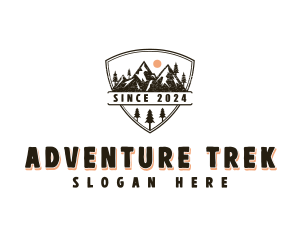 Mountain Travel Adventure logo design