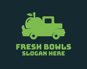 Green Fruit Delivery  logo design