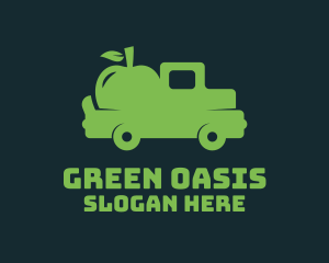 Green Fruit Delivery  logo design