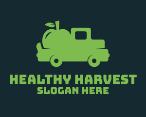 Green Fruit Delivery  logo design