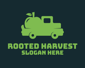 Green Fruit Delivery  logo design