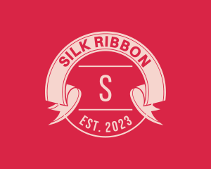 Fashion Ribbon Banner logo design