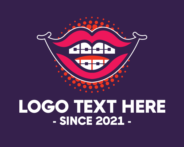 Lip Gloss logo example 1