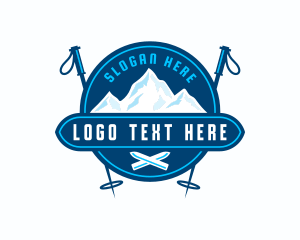 Mountain Ski Sports logo design