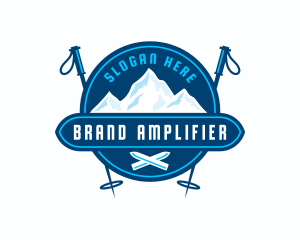 Mountain Ski Sports logo design