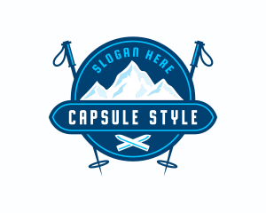 Mountain Ski Sports logo design