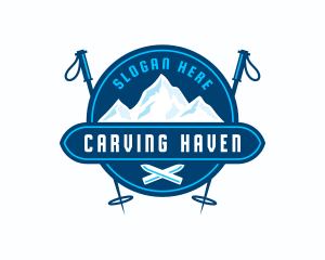 Mountain Ski Sports logo design