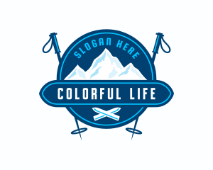 Mountain Ski Sports logo design