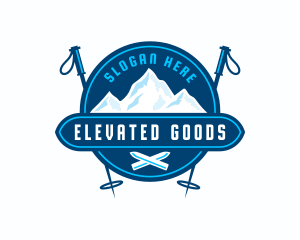 Mountain Ski Sports logo design