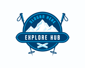 Mountain Ski Sports logo design