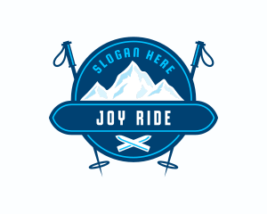 Mountain Ski Sports logo design