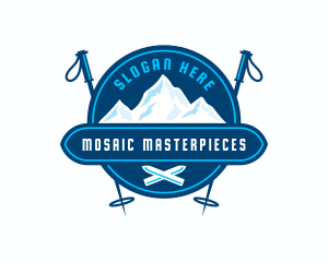 Mountain Ski Sports logo design