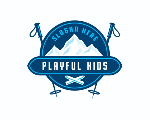 Mountain Ski Sports logo design