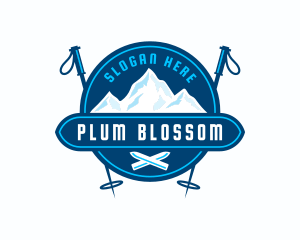 Mountain Ski Sports logo design