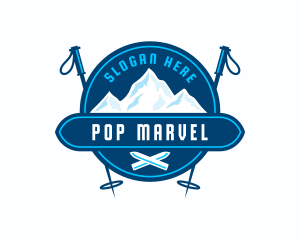 Mountain Ski Sports logo design