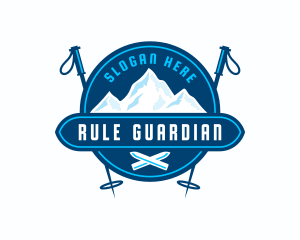 Mountain Ski Sports logo design