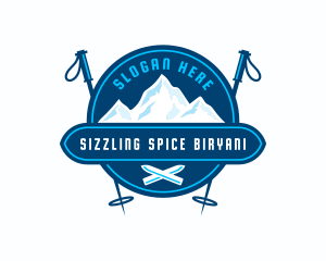 Mountain Ski Sports logo design