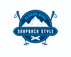 Mountain Ski Sports logo design