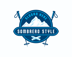 Mountain Ski Sports logo design