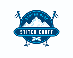 Mountain Ski Sports logo design