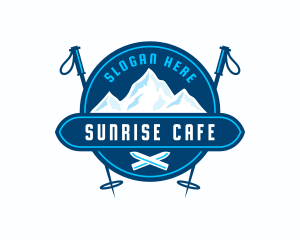 Mountain Ski Sports logo design