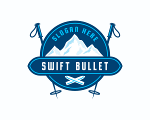 Mountain Ski Sports logo design