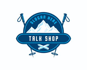 Mountain Ski Sports logo design