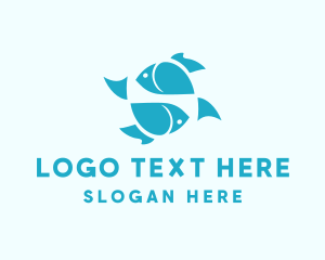 Seafood Marine Fish Logo