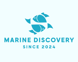 Seafood Marine Fish logo design