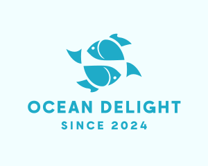 Seafood Marine Fish logo