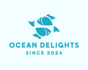 Seafood Marine Fish logo