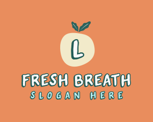 Cute Fresh Fruit logo design