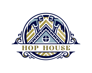 House Hammer Workshop Carpentry logo design