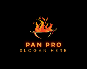 Flaming Wok Cooking logo