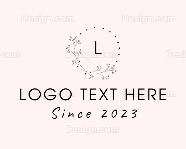 Flower Garden Decoration Logo