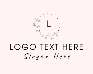 Flower Garden Decoration Logo