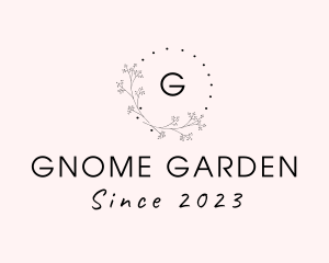 Flower Garden Decoration logo design