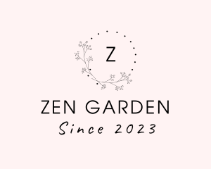 Flower Garden Decoration logo design