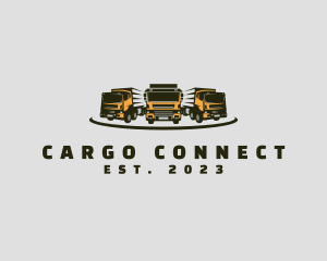 Big Cargo Truck Courier logo design