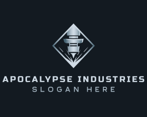 Industrial Laser Cutting logo design