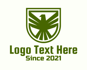 Green Eagle Crest logo