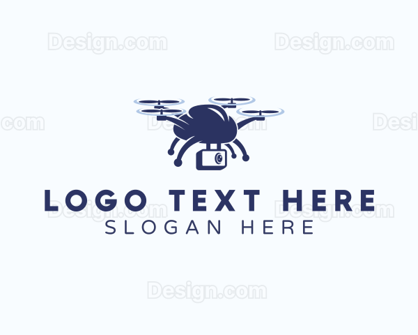 Aerial Drone Camera Logo