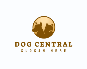 Dog Cat Pet logo design