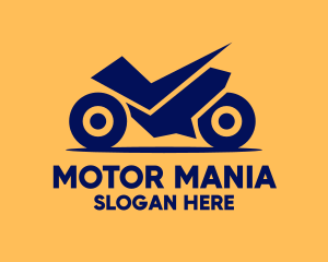 Blue Motor Racing logo design