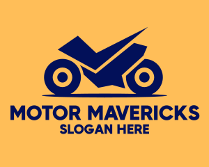 Blue Motor Racing logo design